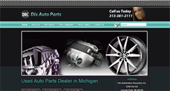 Desktop Screenshot of dixautoparts.com
